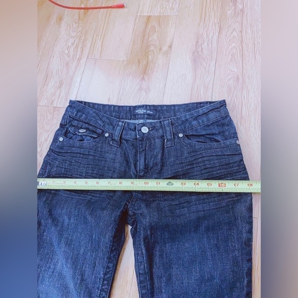 Canyon River Blues Y2K  Jeans Med Rise Zip Western Boho Bootcut 8P flared jeans - Picture 9 of 11